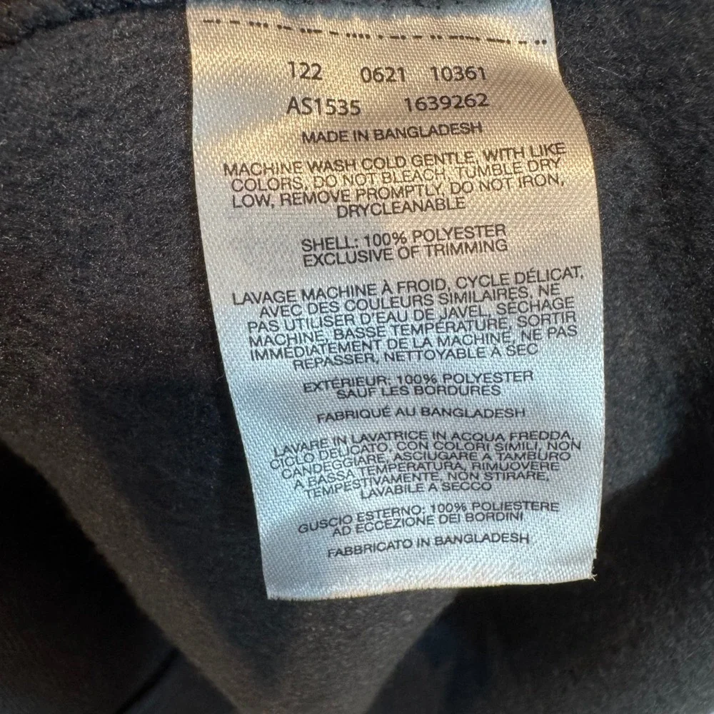 Columbia Mens Steens Mountain Fleece Vest Dark Gray 4X AS1535 Full Zip Layering